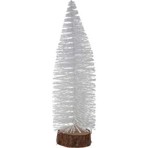 ALBERO GLITTER BIANCO 35CM